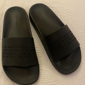 All Saints Slides Womens Size 7